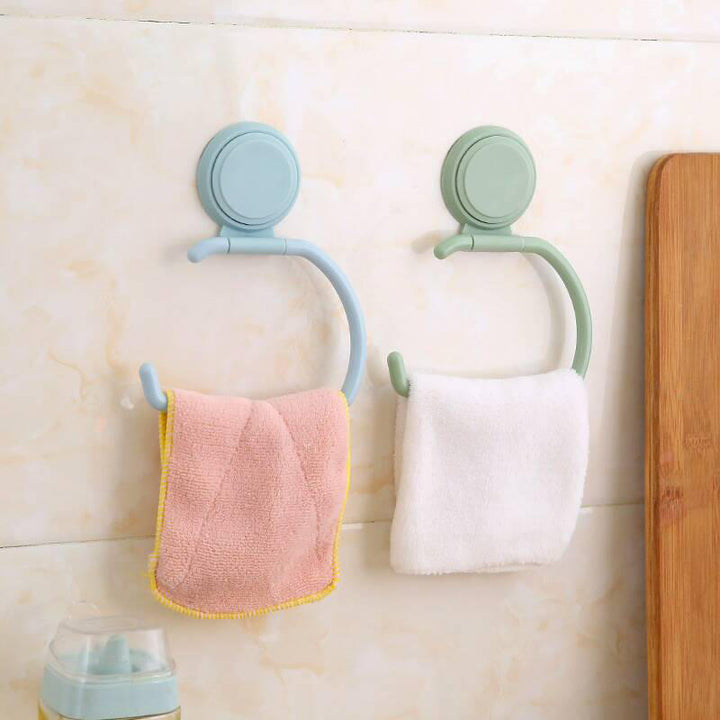 Bathroom Toilet Paper Holders Hanging Holder Organizer Towel Holder Hanger Rack Image 4