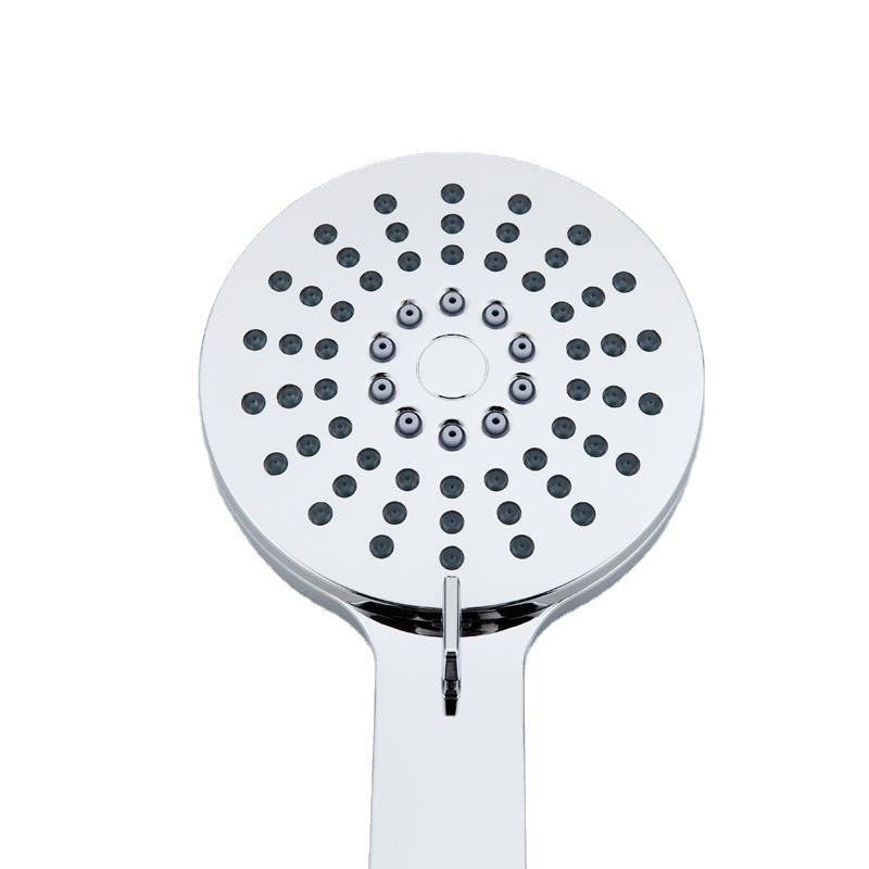 Bathroom Round Shape ABS Three Adjustment Water Saving Hand Grip Handheld Shower Faucet Image 2