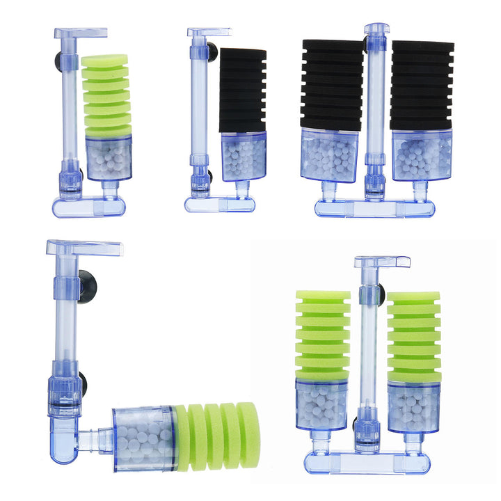 Aquarium Bio Filter Air Pump Driven Sponge Filter Oxygen Pump Tank Filter Fish Image 1