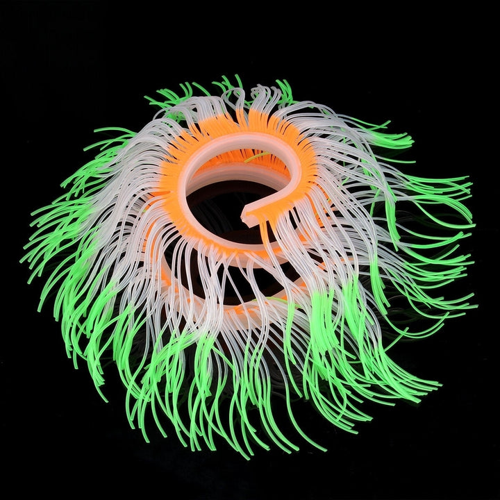 Aquarium Fish Tank Waterplant Decor Glowing Sea Anemone Coral Plant Ornament Image 5