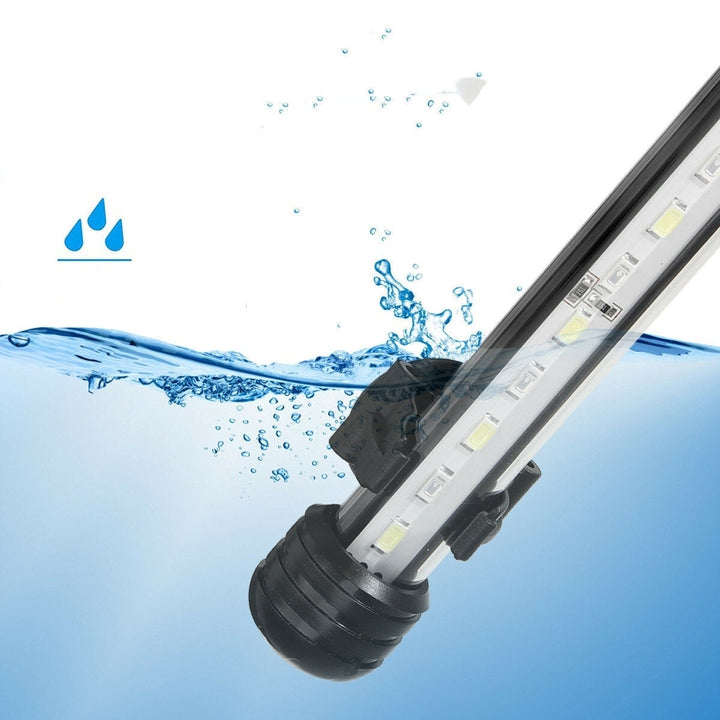 Aquarium Light Timing Dimming 5730 Blue and White LED Diving IP68 Fish Tank LED Light Image 3