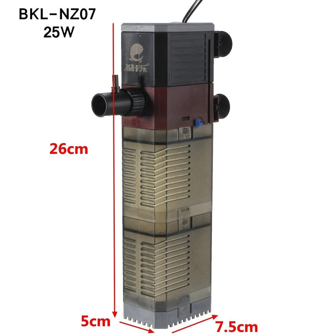 Aquarium Oxygen Pump Filter Submersible Pump Internal Spray Bar Filter FiltratiOxygen P Image 5