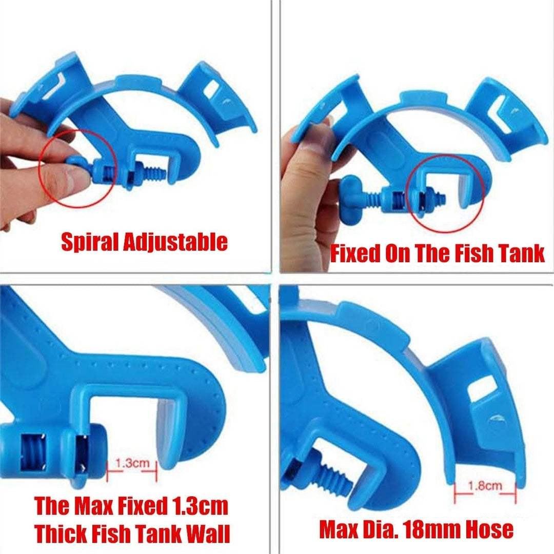 Aquarium Water Change Kit Fish Tank Cleaner with 5/10/15m Hose Connect Head Image 3