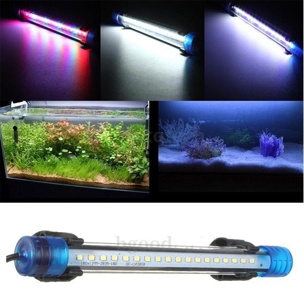 Aquarium Waterproof LED Light Bar Fish Tank Submersible Downlight Tropical Aquarium Product 4W 40CM Image 2