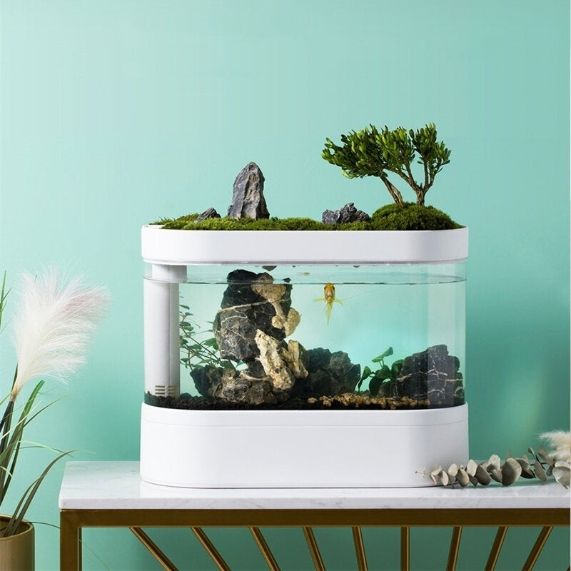 Aquariums Fish Tank Mijia App Support with Adjustable Light Image 3