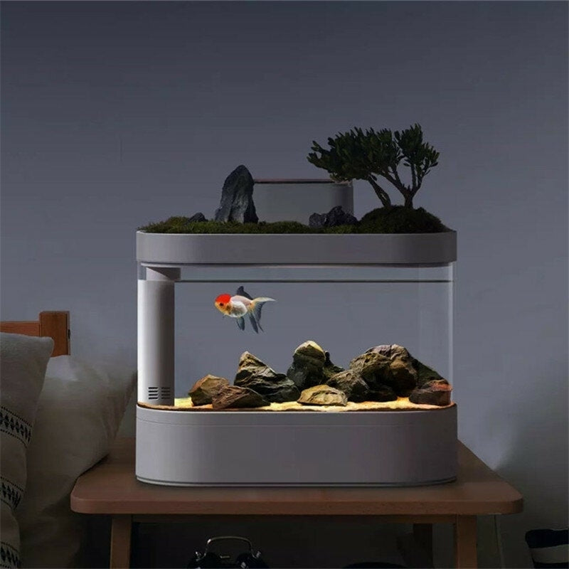 Aquariums Fish Tank Mijia App Support with Adjustable Light Image 4