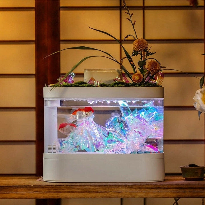 Aquariums Fish Tank Mijia App Support with Adjustable Light Image 5