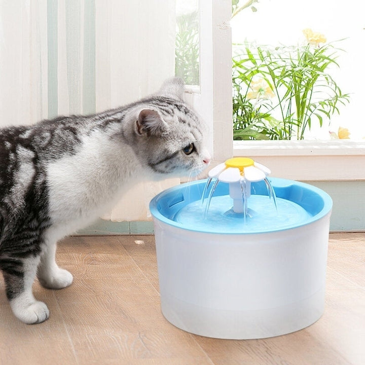 Autoxic Pet Fountain Pet Dog Cat Bowl Electric Water Feeder Dispenser Container Fountain for Dogs Cats Drink Image 4