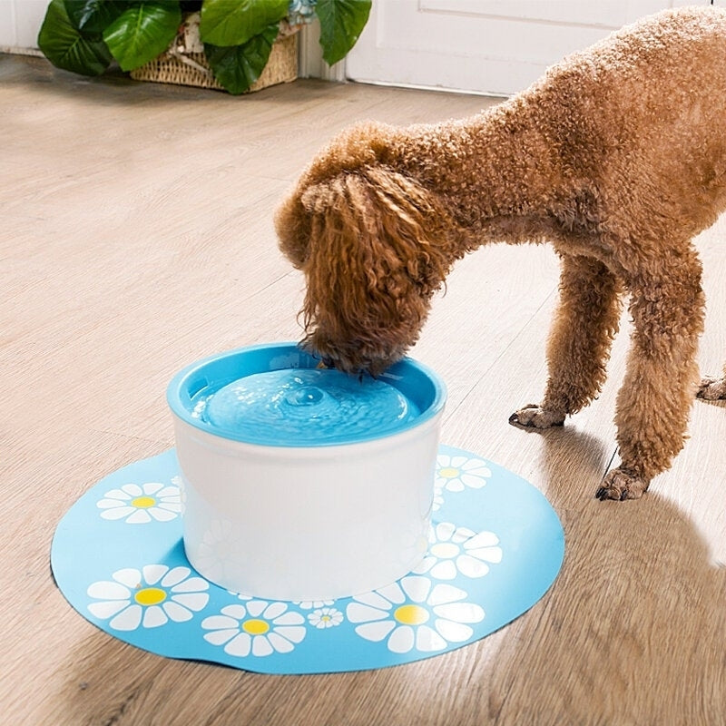 Autoxic Pet Fountain Pet Dog Cat Bowl Electric Water Feeder Dispenser Container Fountain for Dogs Cats Drink Image 6