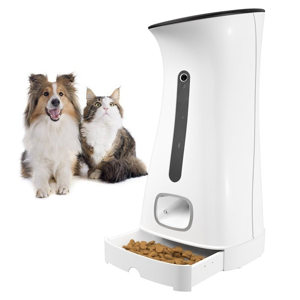 Autoxic Pet Feeder 7.5L Capacity Dog Cat Feeder Dual Power Protective APP Remote Control for Dog Cat Feeding Image 1