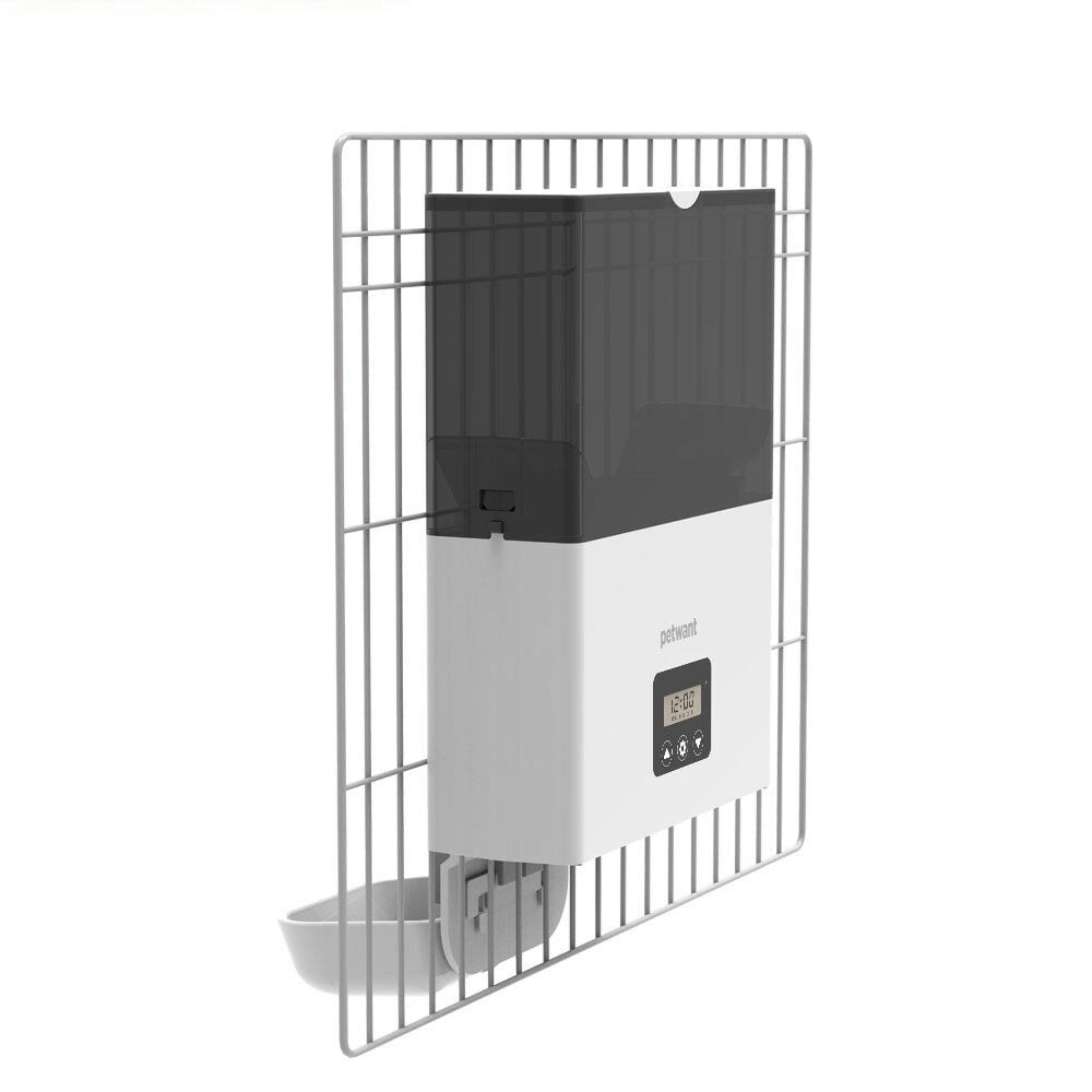 Autoxic Pet Feeder Feeding in Cage Square Design Not Blocking Grain Suitable for Various Pets Image 3