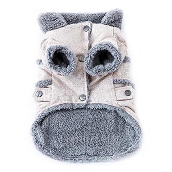 Autumn Winter Pet Clothes Dog Woollen Coats Image 1