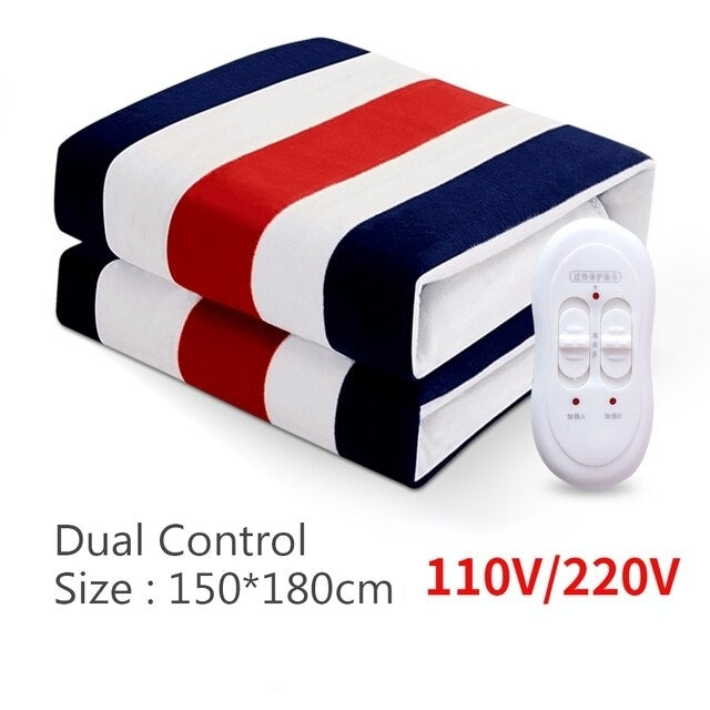 Blanket Heated 220v Electric Sheet Thicker Electric Mattress Thermostat Electric Blanket Security Electric Heating Image 9