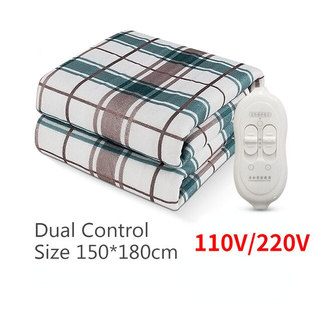 Blanket Heated 220v Electric Sheet Thicker Electric Mattress Thermostat Electric Blanket Security Electric Heating Image 12