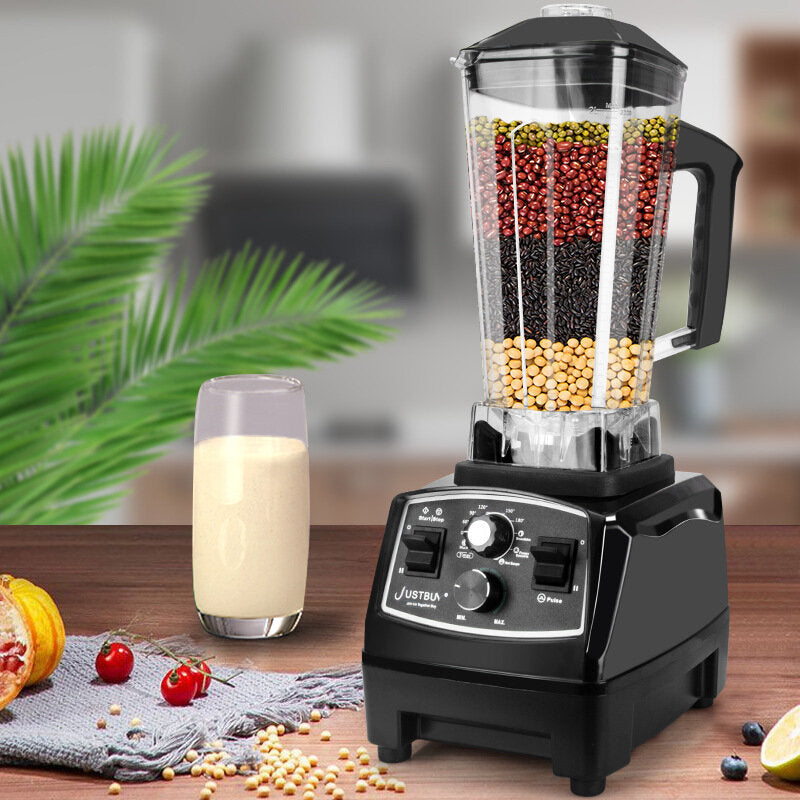 Blender Mixer 2L Capacity 43000rpm Timing Function Professional Juicer Fruit Food Processor Ice Smoothie Electric Image 4