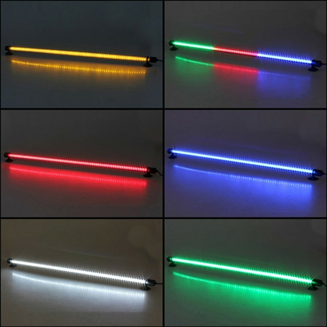 Blue White 62cm 69 LEDs Aquarium Tank Bar Light Waterproof Stick Strip Lamp 220V Fish Image 1