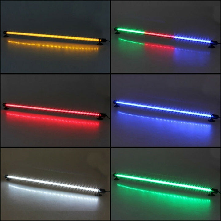 Blue White 62cm 69 LEDs Aquarium Tank Bar Light Waterproof Stick Strip Lamp 220V Fish Image 1