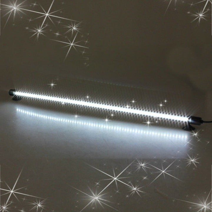 Blue White 62cm 69 LEDs Aquarium Tank Bar Light Waterproof Stick Strip Lamp 220V Fish Image 4