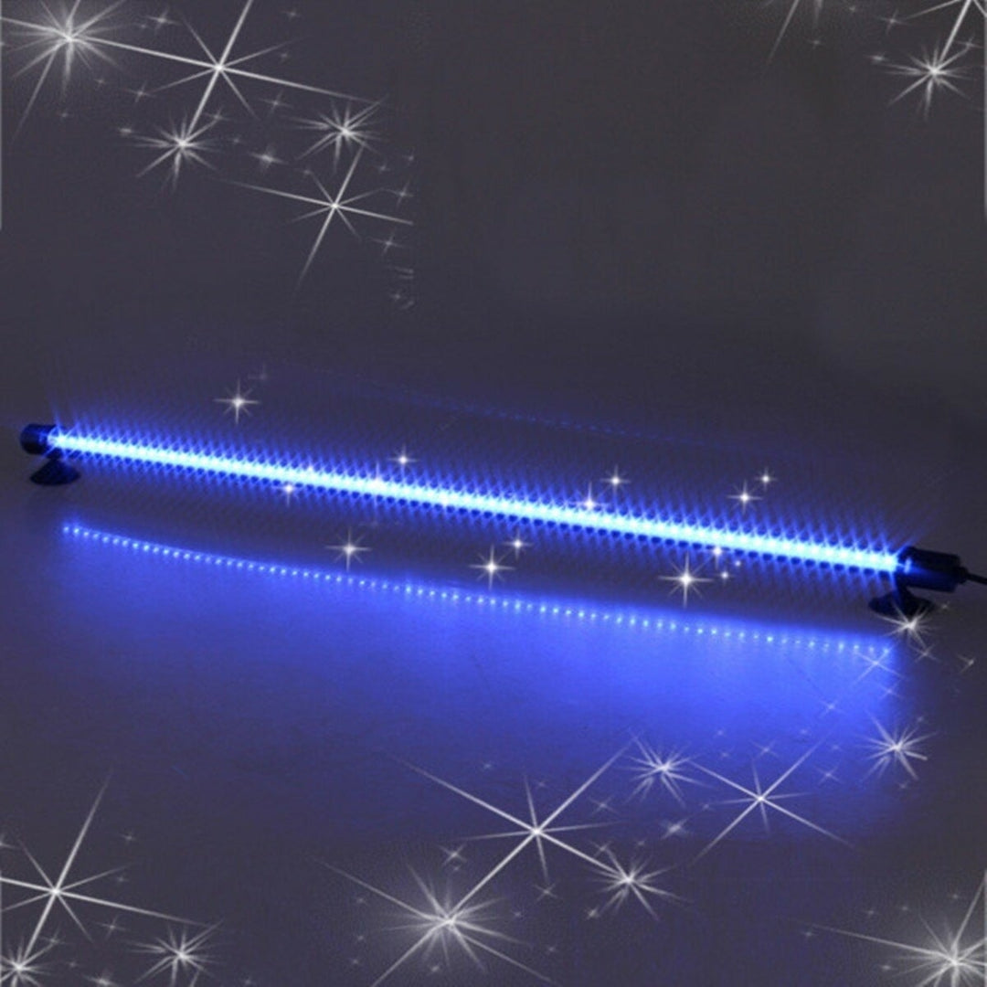 Blue White 62cm 69 LEDs Aquarium Tank Bar Light Waterproof Stick Strip Lamp 220V Fish Image 6