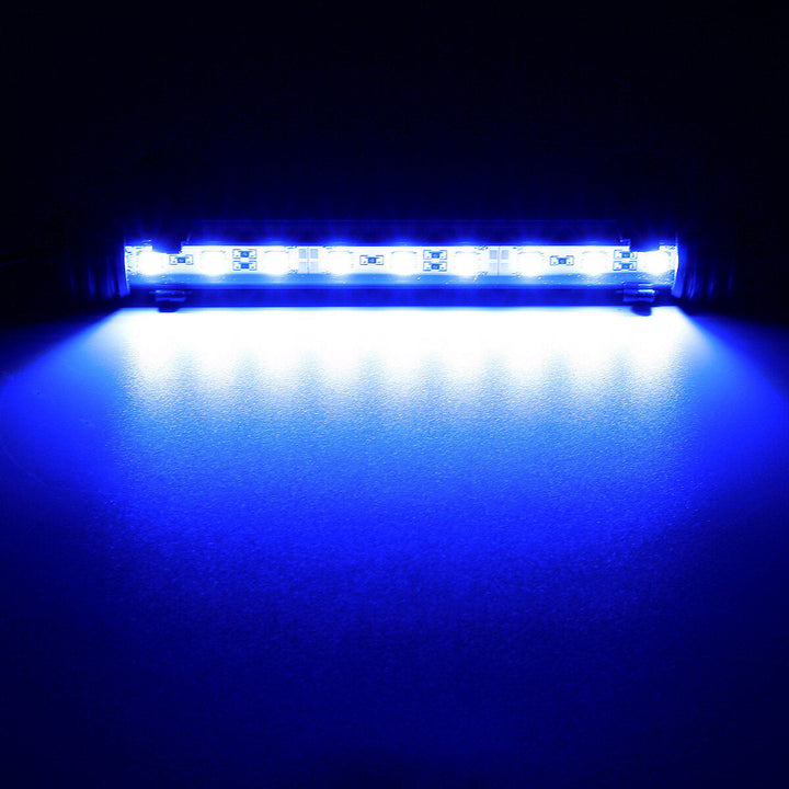 Blue White 62cm 69 LEDs Aquarium Tank Bar Light Waterproof Stick Strip Lamp 220V Fish Image 8