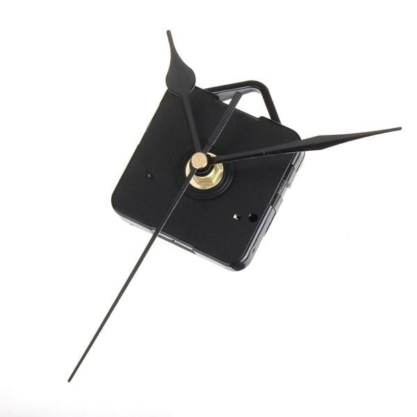 Black Hands DIY Quartz Clock Silent Movement Kit Image 1