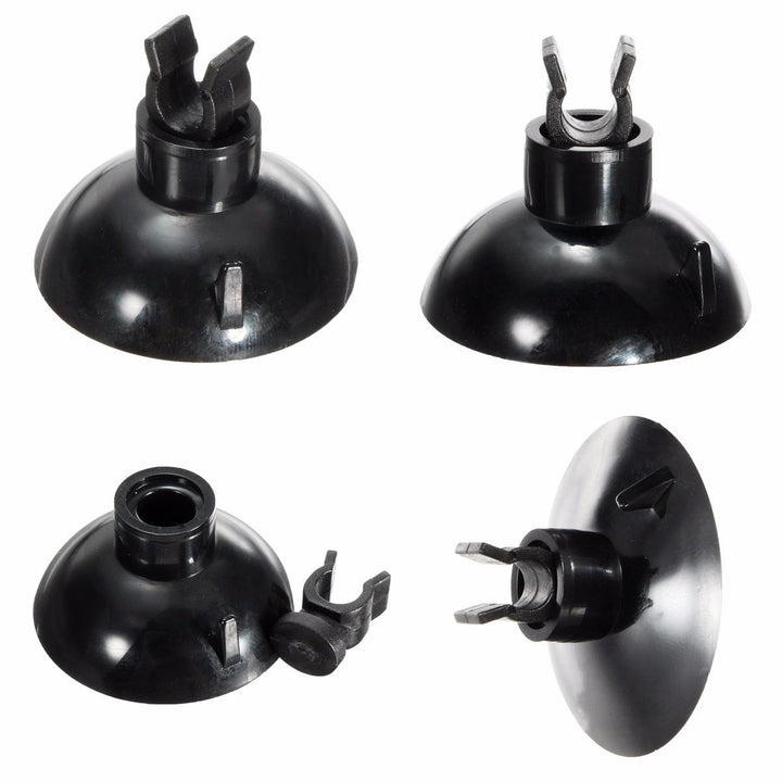 Black Aquarium Suction Cups Tank Fish Sucker Holders For Air Line Clip Tube Pump Image 3