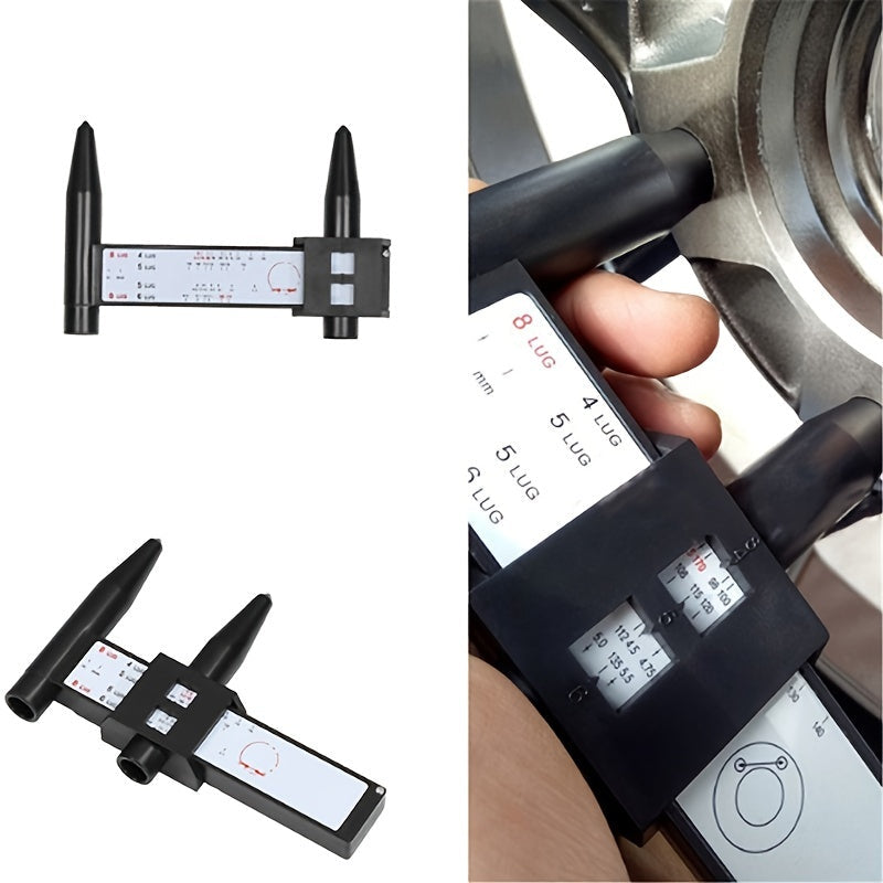 Caliper Hub Ruler Hole Distance Measuring Tool4 5 6 8 Holes Lug Wheel Bolt Image 7