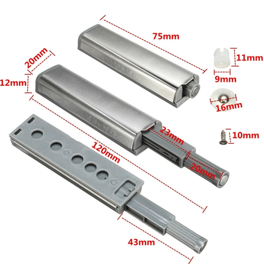 Cabinet Push Open Catch Touch Latch Magnetic Tip Damper Buffer Drawer Door to System Image 4