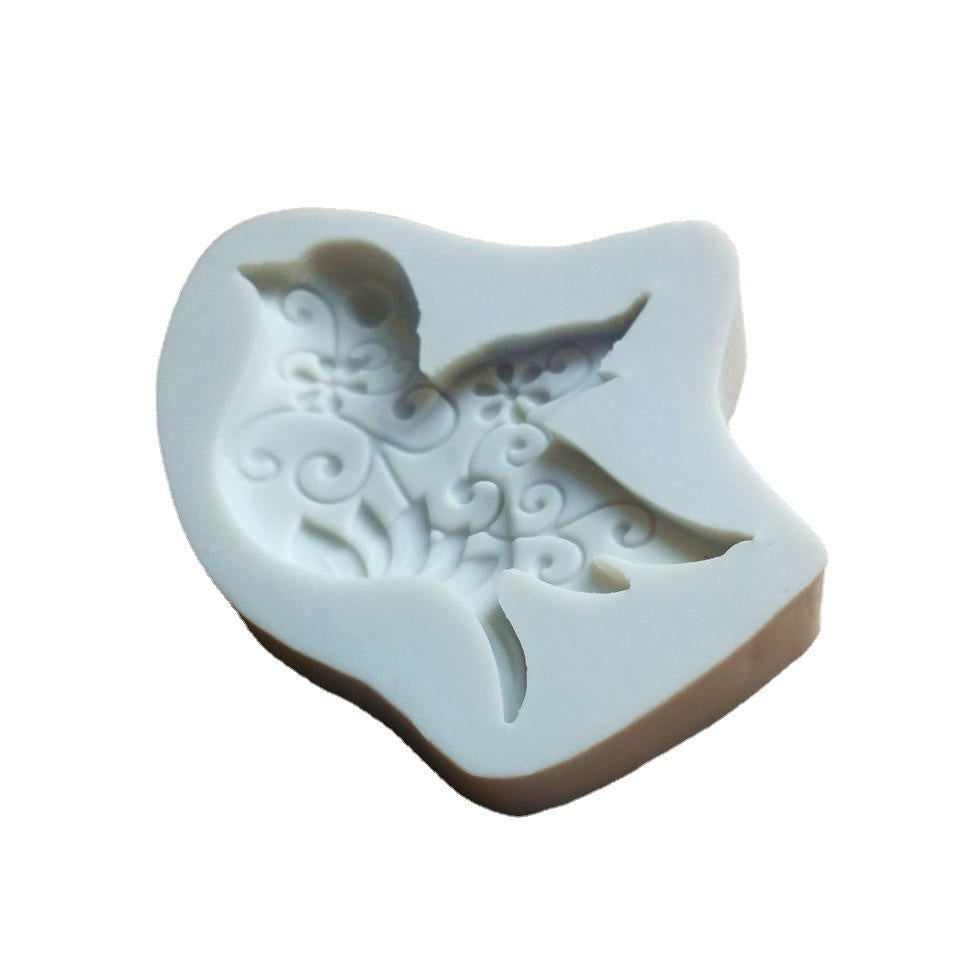 Cake Tools Peace Dove Silicone Chocolate Handmade Fondant Mold Crafts Mould Image 2