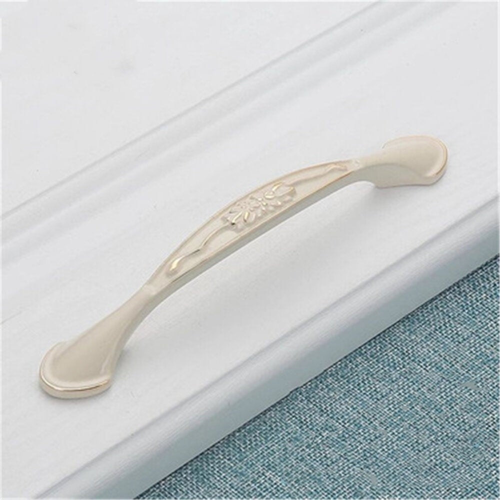 Cabinet Door Handle Amber Green Red Bronze American Simple Drawer Surface Mounted Single Hole Furniture Solid Image 5