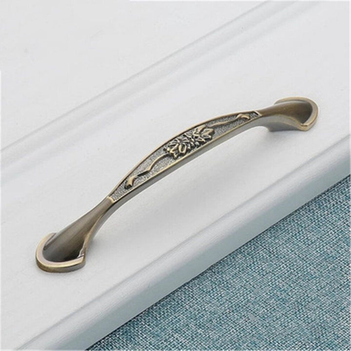 Cabinet Door Handle Amber Green Red Bronze American Simple Drawer Surface Mounted Single Hole Furniture Solid Image 7