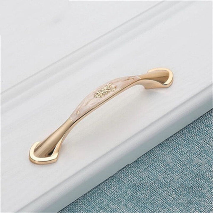 Cabinet Door Handle Amber Green Red Bronze American Simple Drawer Surface Mounted Single Hole Furniture Solid Image 8