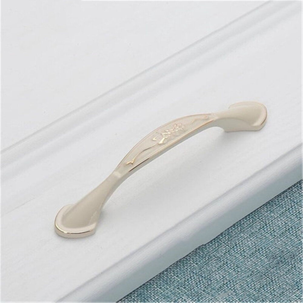 Cabinet Door Handle Amber Green Red Bronze American Simple Drawer Surface Mounted Single Hole Furniture Solid Image 11