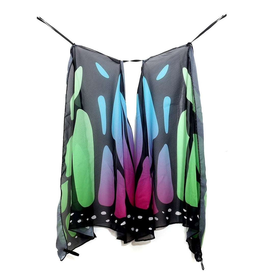 Butterfly Wing Bohemian Chiffon Beach Towel Women Shawl Skirt Tapestry Image 3