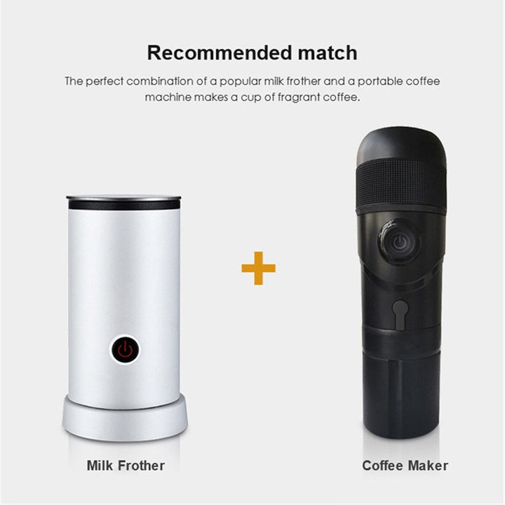 Car Capsule Coffee Machine Electric Large Capacity Outdoor Portable Travel Home Coffee Machine,80W 60ml Image 5