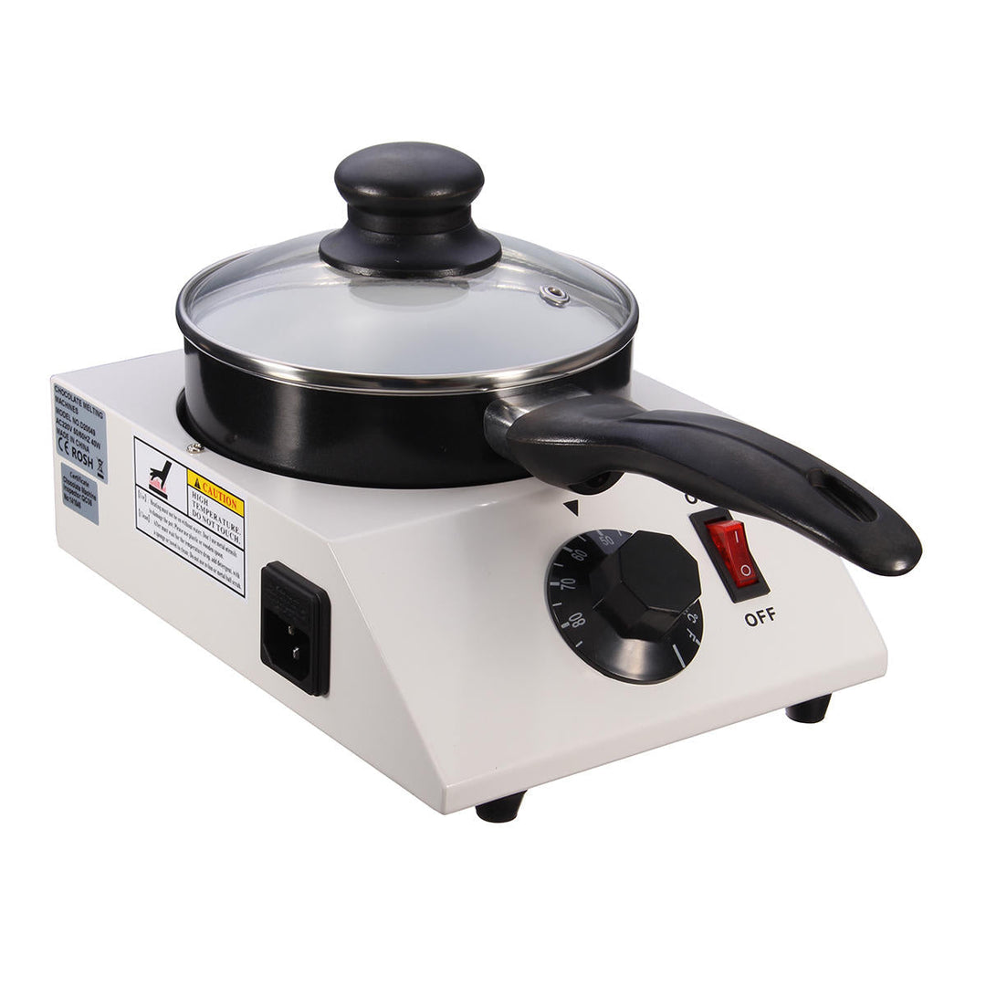 Chocolate Melting Pot Electric Fondue Melter DIY Furnace Machine Chocolate Fondue Machine Image 1