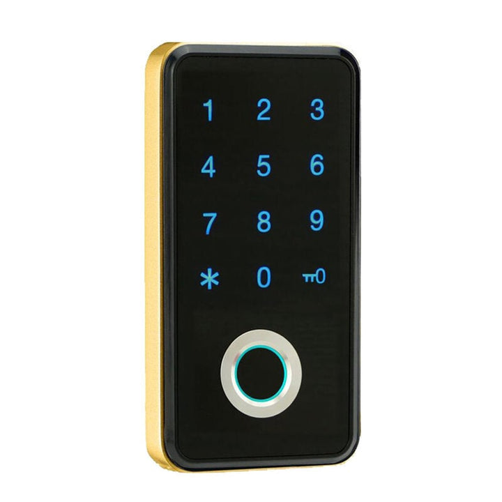 bluetooth Outdoor Portable Intelligent Small Door Lock Phone App Software Control Fingerprint Padlock For Smart Home Image 1