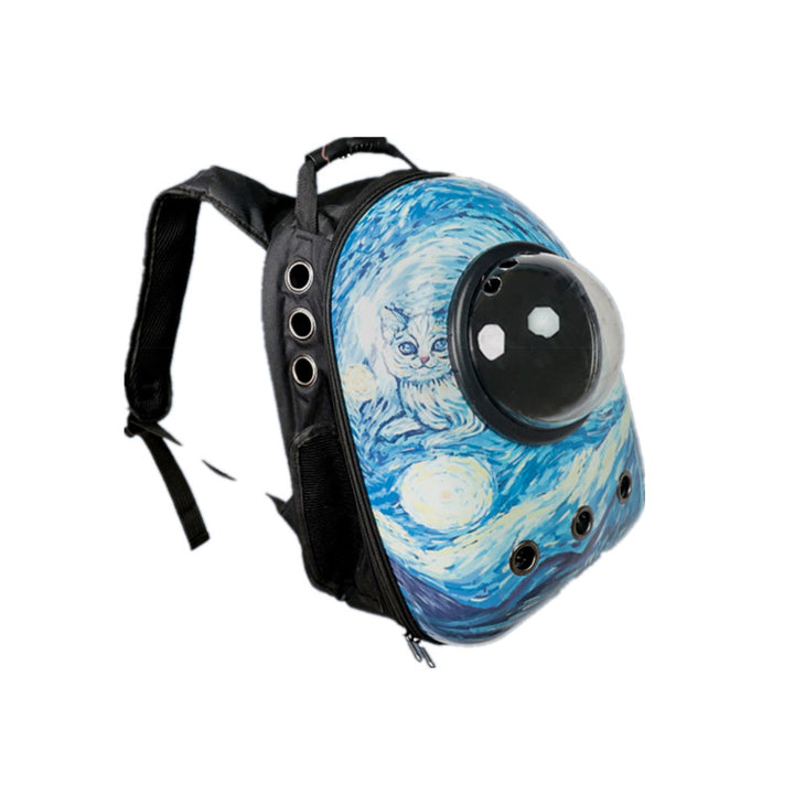 Cat Carrier Bag Waterproof Breathable Backpack Bag Space Capsule for Pet Outdoor Image 2