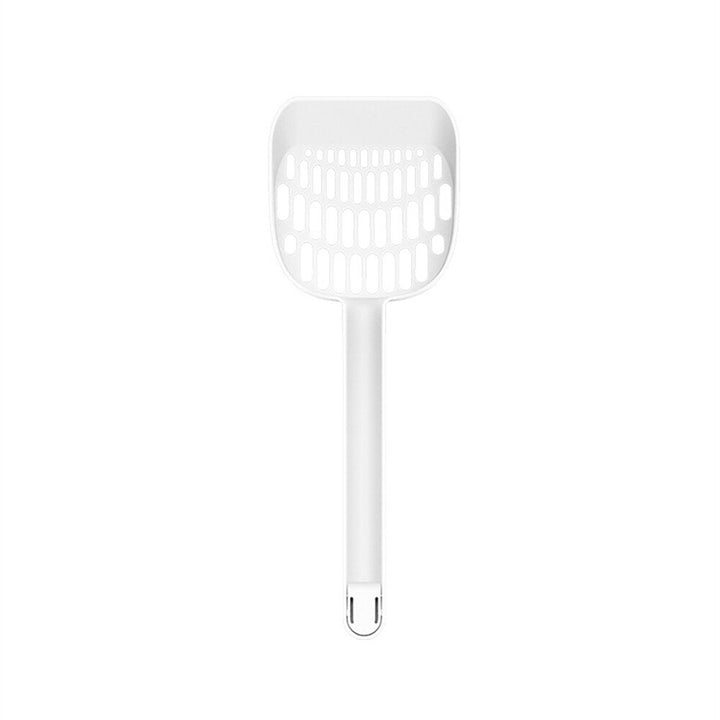 Cat Litter Scoop Etended Handle Large Small Apertures Cat Litter Scoop with Hook Design for Cat Litter Cleaning Image 2