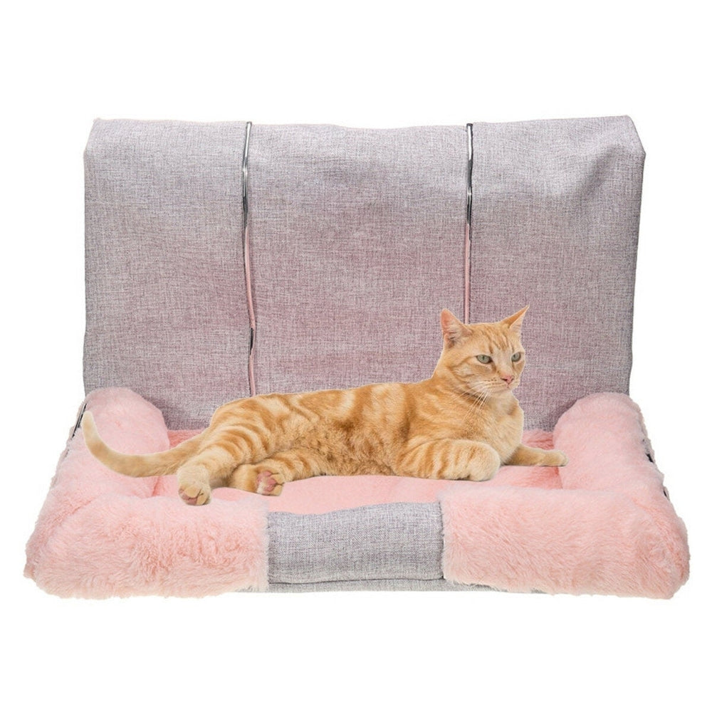 Cat Swing Hammock Hanging Bed Warm Nests Soft House Basket Cradle Rack for Pet Image 2