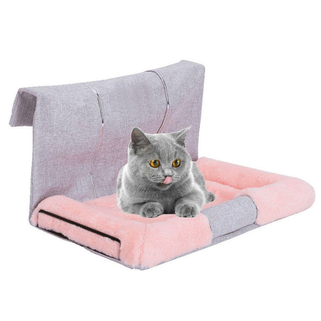 Cat Swing Hammock Hanging Bed Warm Nests Soft House Basket Cradle Rack for Pet Image 3