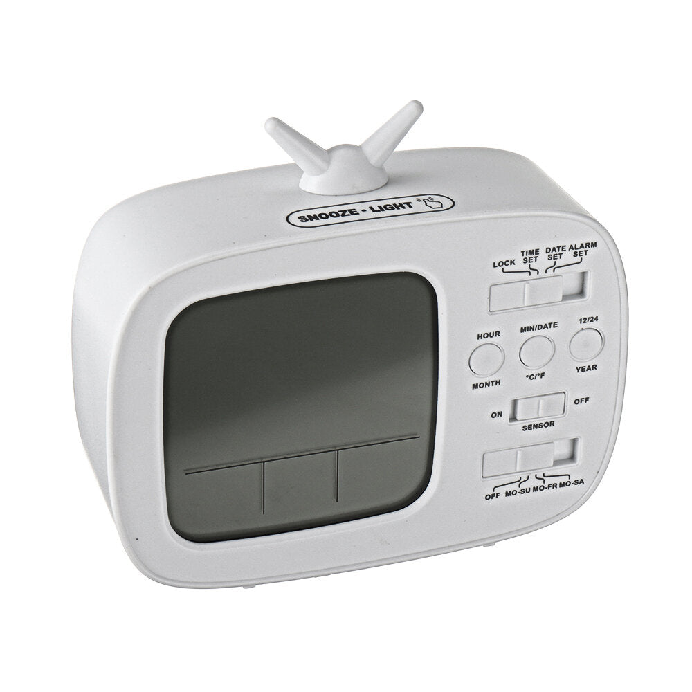 Children Alarm Clock LCD Electronic Clock Student Bedside Alarm Clock Photosensitive Smart Clock Image 6