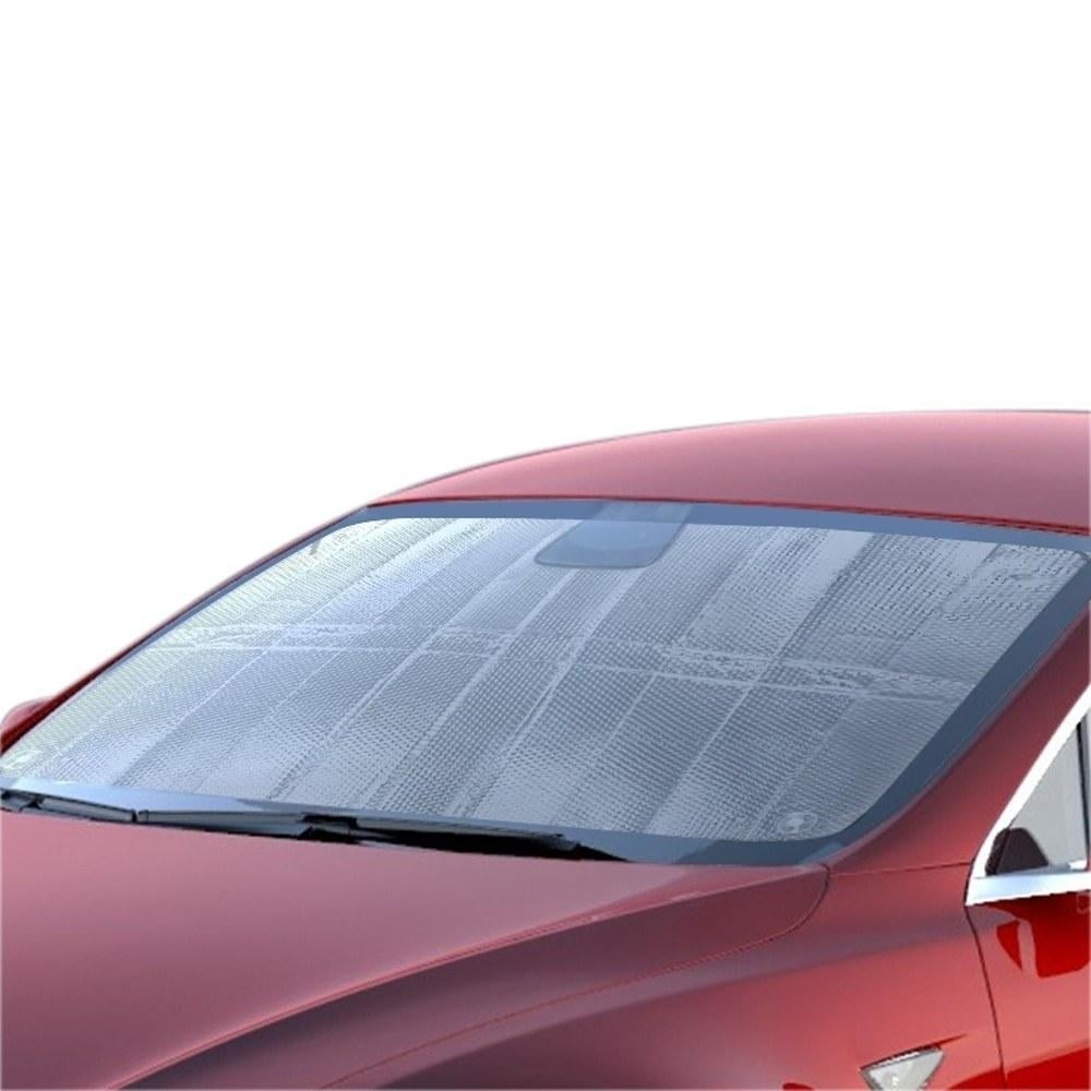 Car Windshield Sunshade Heat Shield SunVisor Mat for Tesla Model 3 SunShade Front Visor Foldable Image 7