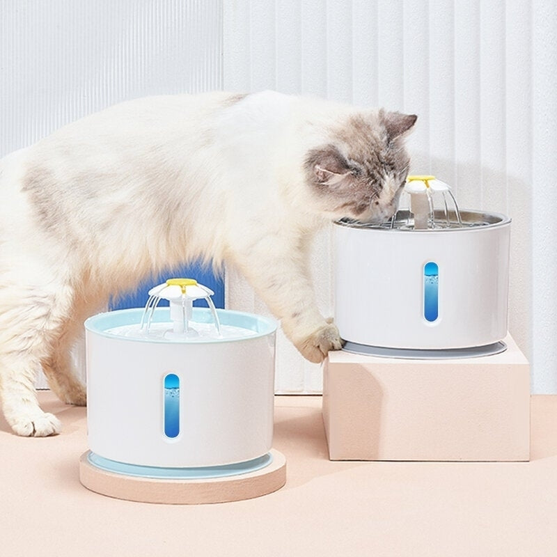 Cat Pet Water Fountain Dog Drinking Bowl Pet USB Autoxic Water Dispenser Super Quiet Drinker Auto Feeder Image 2