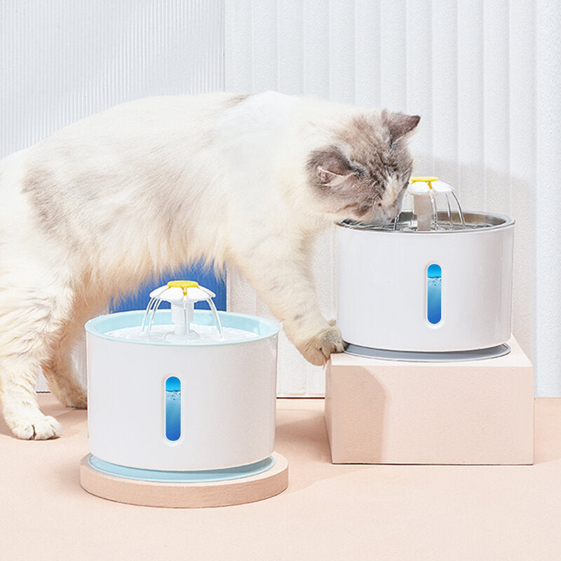 Cat Pet Water Fountain Dog Drinking Bowl Pet USB Automatic Water Dispenser Super Quiet Drinker Auto Feeder Image 7