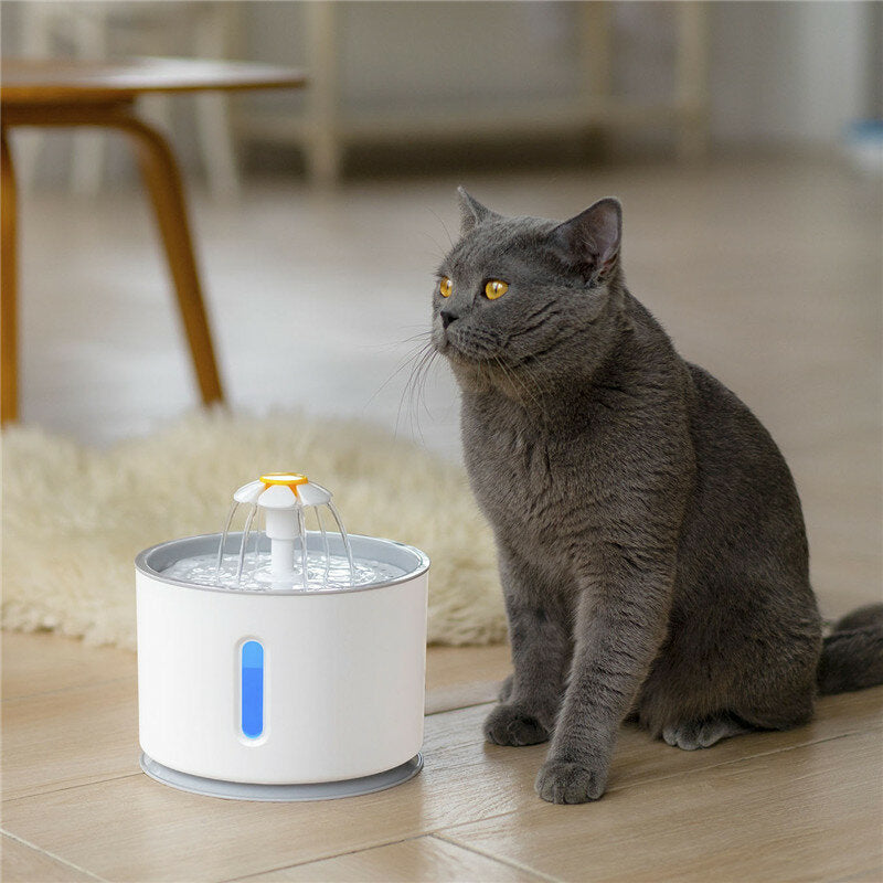 Cat Pet Water Fountain Dog Drinking Bowl Pet USB Automatic Water Dispenser Super Quiet Drinker Auto Feeder Image 9