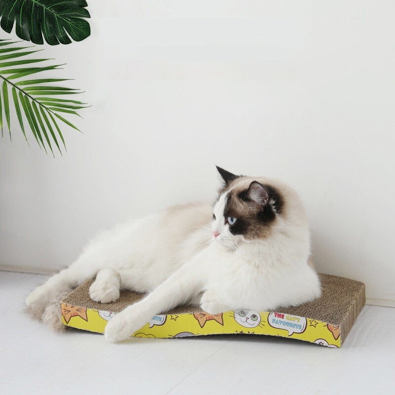 Cat Scraper Wearable Toy Cat Scratcher Cardboard Scraper for Cats Katten Scratch Board Scratching Post Claw Grinder Pet Image 2