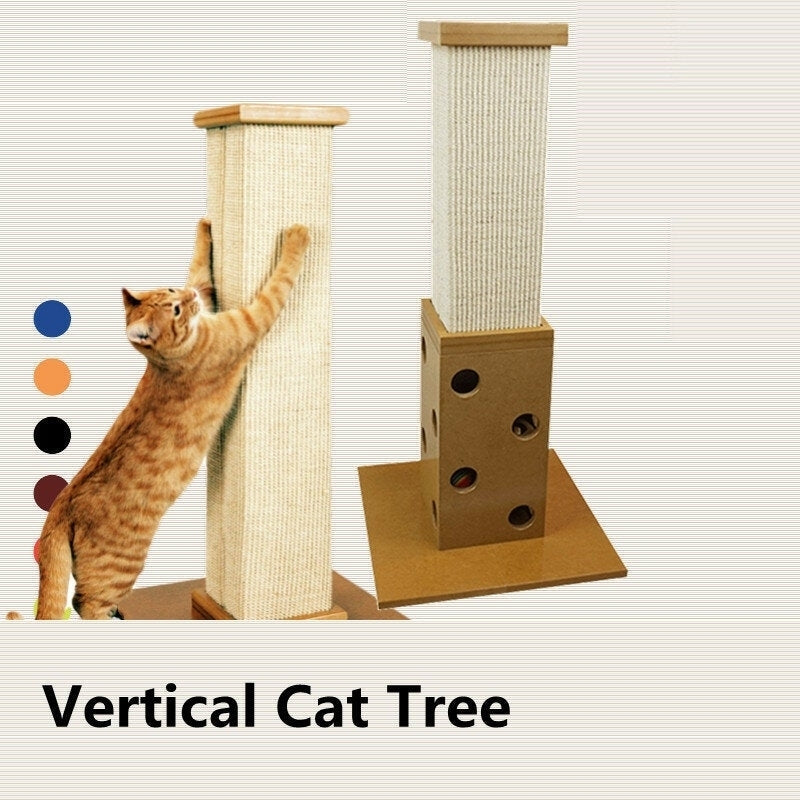 Cat Tree fine Sisal Material Meet Cat Nature Improve Intelligence Image 4