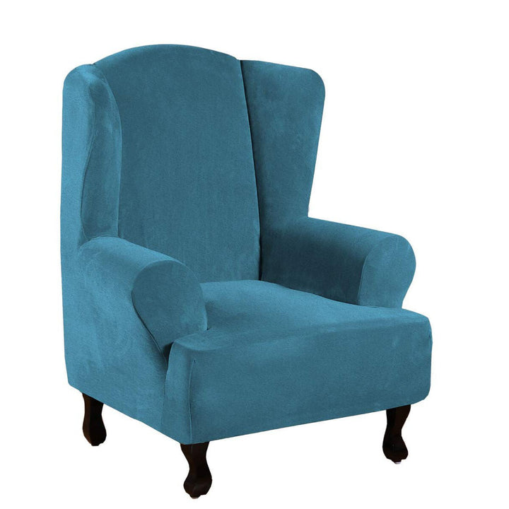 Chair Slipcovers Stretch Wingback Armchair Covers Sofa Stretch Protector Image 1