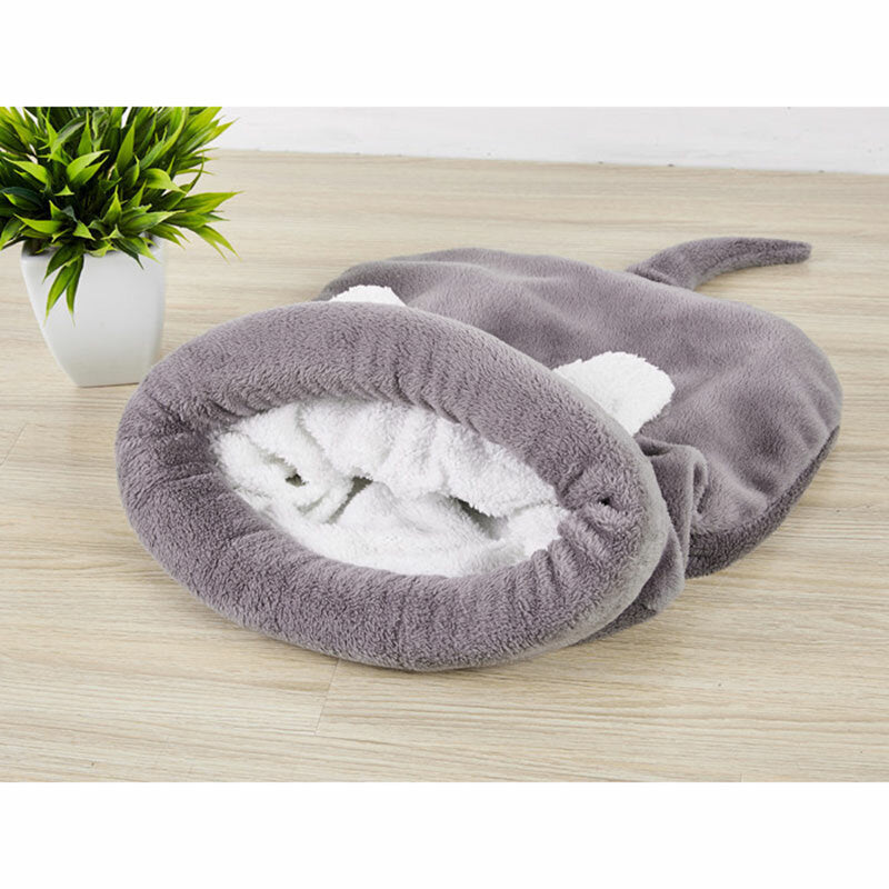 Cat Bed Soft Plush With Rust-proof Steel Frame for Puppy Supplies Pet Sleeping Dog Mat Pad Kennel Cushion Washable Image 5